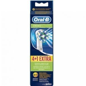 Oral B Crossaction Vaihtoharjat 4 + 1