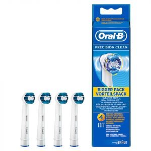 Oral-B Precision Clean Toothbrush Head Refills X4