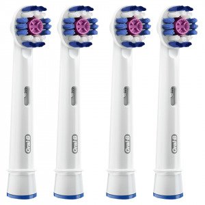 Oral-B Pro White Toothbrush Head Refills X4