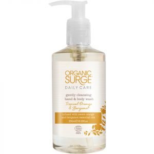 Organic Surge Tropical Orange And Bergamot Hand And Body Wash 250 Ml