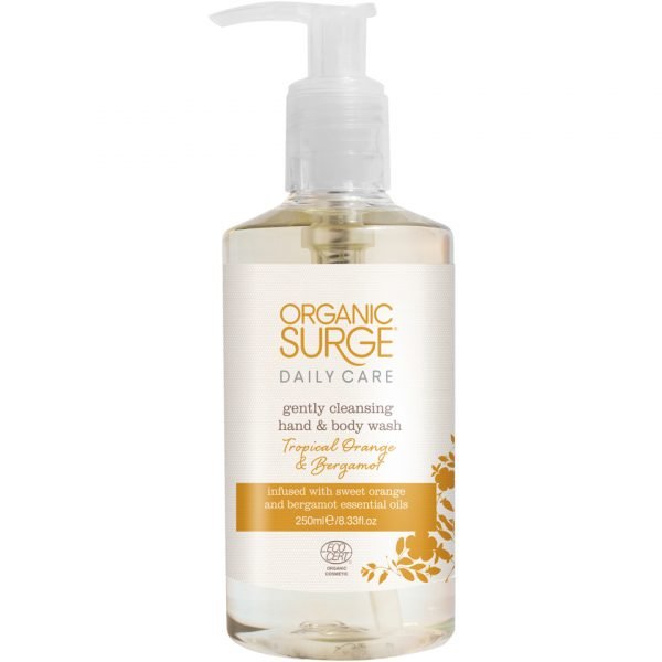 Organic Surge Tropical Orange And Bergamot Hand And Body Wash 250 Ml