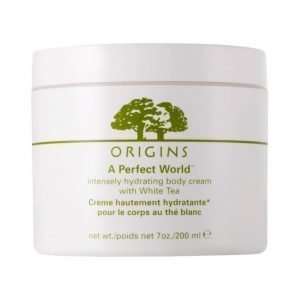 Origins A Perfect World Intensly Hydrating Body Cream With White Tea Vartalovoide 200 ml