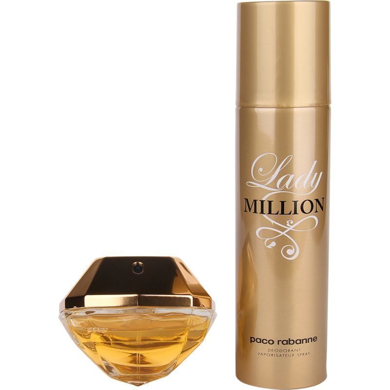 Paco Rabanne Lady Million Duo EdP 50ml Deodorant Spray 150ml