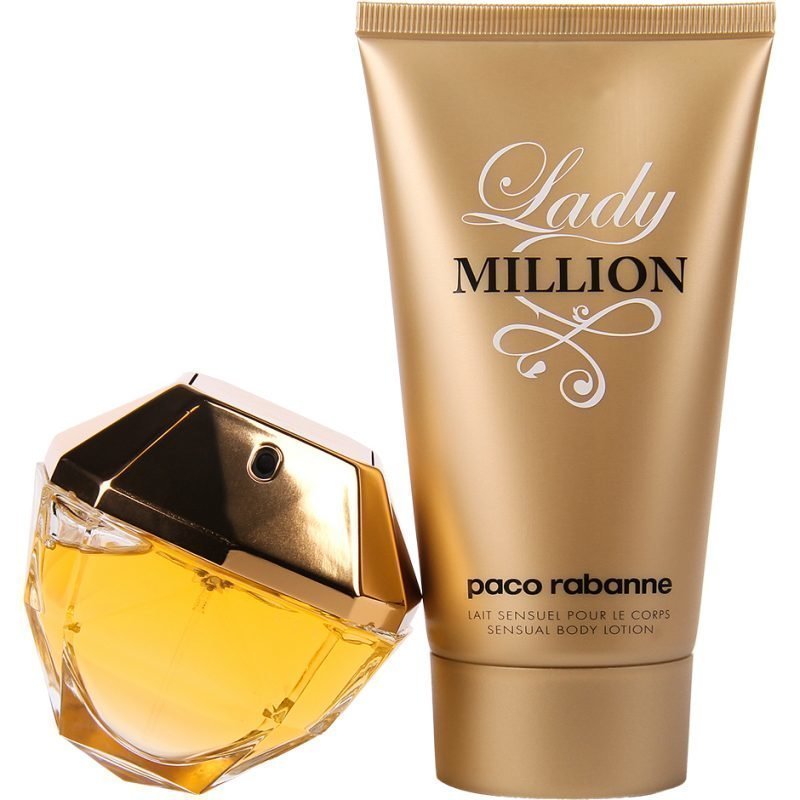 Paco Rabanne Lady Million Duo EdP 80ml Body Lotion 150ml