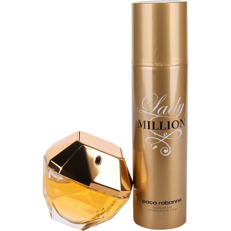 Paco Rabanne Lady Million Duo EdP 80ml Deodorant Spray 150ml