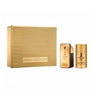 Paco Rabanne One Million Lahjapakkaus: Edt 50 Ml + Deo Stick 75 Ml