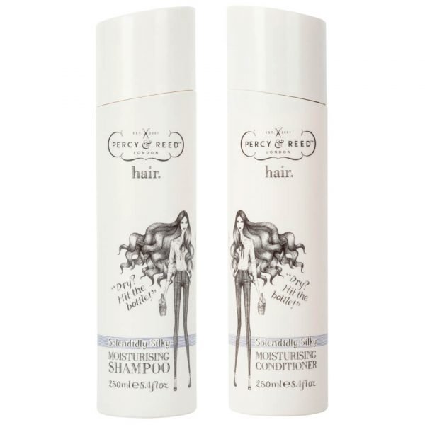 Percy & Reed Splendidly Silky Moisturising Shampoo And Conditioner Duo 2 X 250 Ml