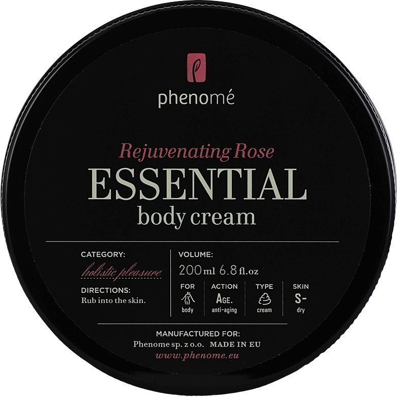 Phenomé Rejuvenating Rose Essential Body Cream 200ml
