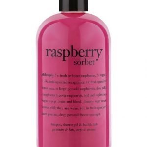 Philosophy Bath Raspberry Sorbet 3 In 1 Shower Gel Suihkutuote 480 ml