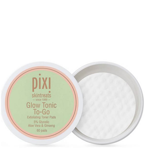 Pixi Glow Tonic To-Go Make-Up Remover Pads Pack Of 60