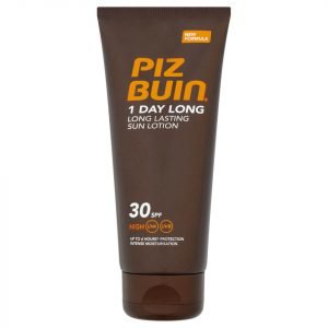 Piz Buin 1 Day Long Lasting Sun Lotion High Spf30 100 Ml