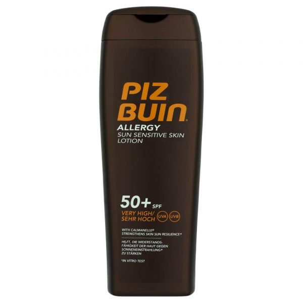 Piz Buin Allergy Sun Sensitive Skin Lotion Very High Spf50+ 200 Ml