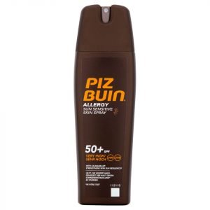 Piz Buin Allergy Sun Sensitive Skin Spray Very High Spf50+ 200 Ml