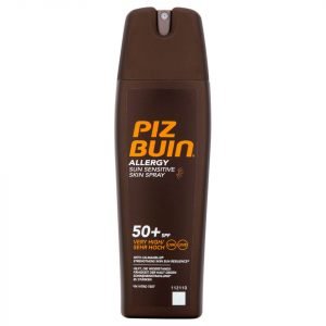 Piz Buin Allergy Sun Sensitive Skin Spray Very High Spf50+ 200 Ml