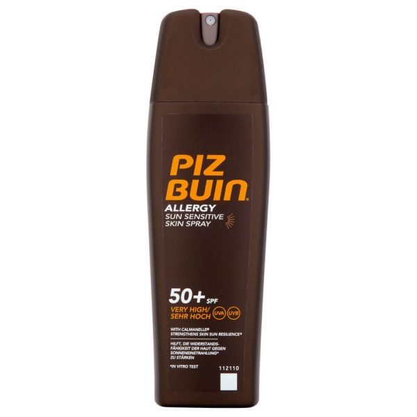 Piz Buin Allergy Sun Sensitive Skin Spray Very High Spf50+ 200 Ml