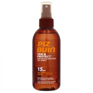 Piz Buin Tan & Protect Accelerating Oil Spray Spf15 150 Ml