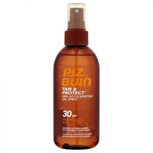 Piz Buin Tan & Protect Tan Accelerating Oil Spray High Spf30 150 Ml
