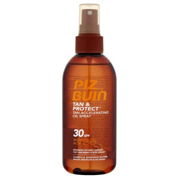 Piz Buin Tan & Protect Tan Accelerating Oil Spray High Spf30 150 Ml