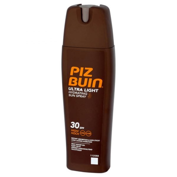 Piz Buin Ultra Light Hydrating Sun Spray High Spf30 200 Ml