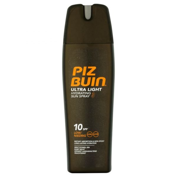 Piz Buin Ultra Light Hydrating Sun Spray Low Spf10 200 Ml