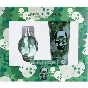 Police To Be Camouflage Lahjapakkaus Edt 40 Ml + Body Shampoo 100 Ml