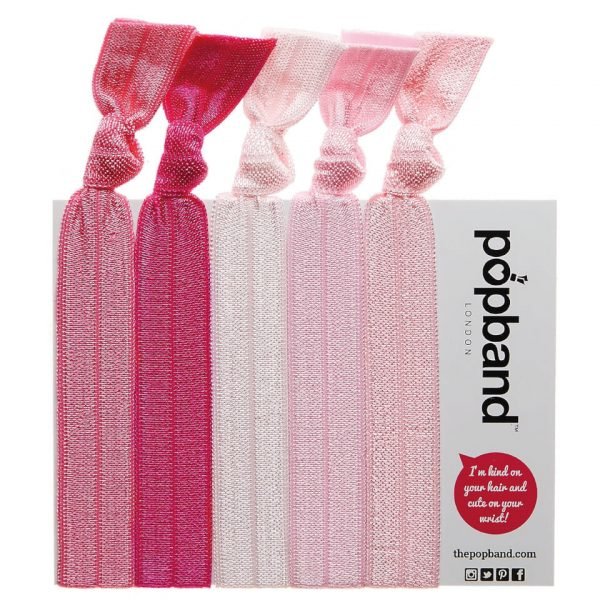 Popband London Hair Ties Bubblegum