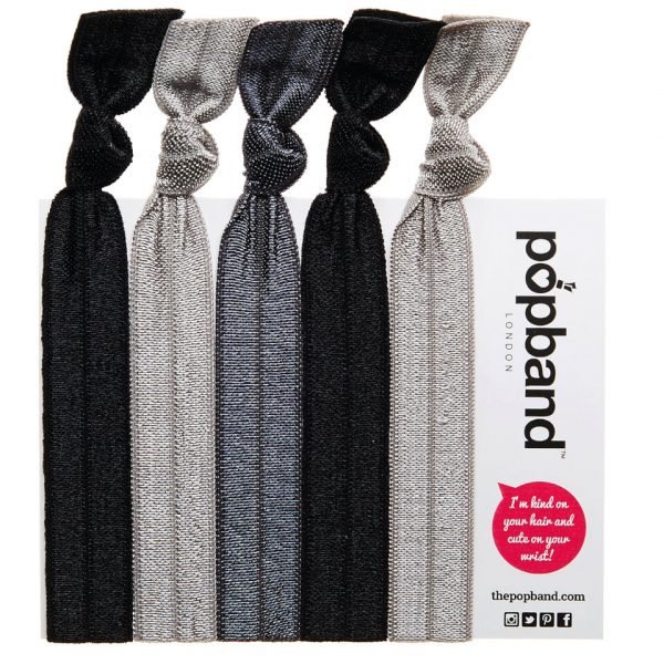 Popband London Hair Ties Ink