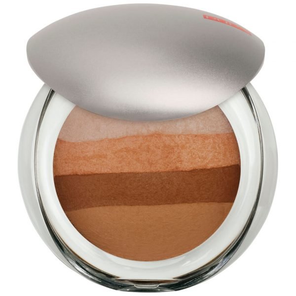 Pupa Luminys Baked All Over Illuminating Blush Powder Natural Stripes