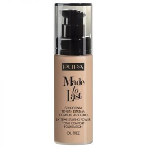 Pupa Made To Last Extreme Staying Power Total Comfort Foundation Various Shades Medium Beige