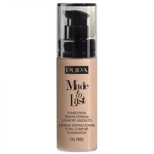 Pupa Made To Last Extreme Staying Power Total Comfort Foundation Various Shades Natural Beige