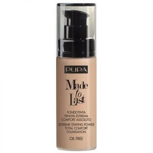 Pupa Made To Last Extreme Staying Power Total Comfort Foundation Various Shades Sand