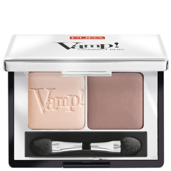 Pupa Vamp! Compact Eyeshadow Duo Milk Chocolate