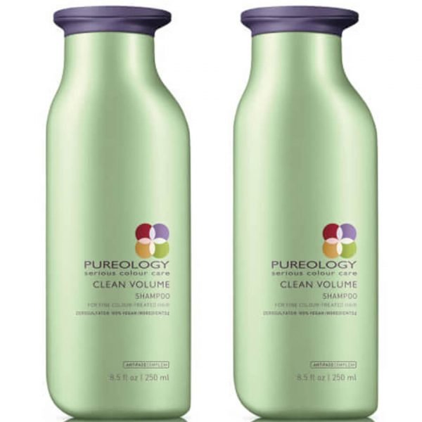 Pureology Clean Volume Colour Care Shampoo Duo 250 Ml