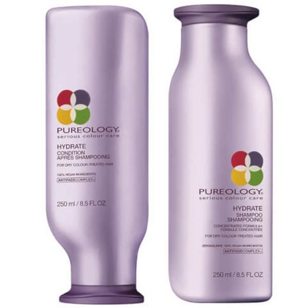 Pureology Hydrate Colour Care Shampoo And Conditioner Duo 250 Ml