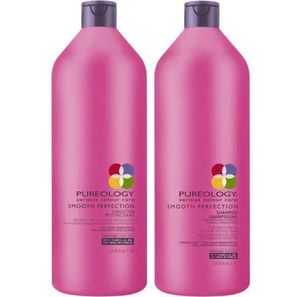 Pureology Smooth Perfection Shampoo And Conditioner 1000 Ml