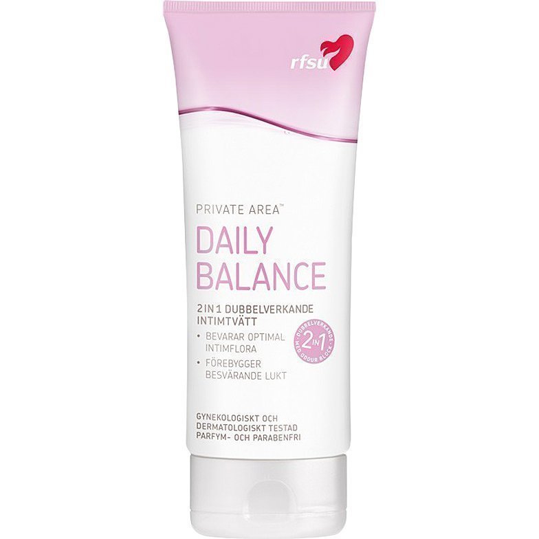 RFSU Daily Balance 2in1 Dubbelverkande Intimtvätt 200ml