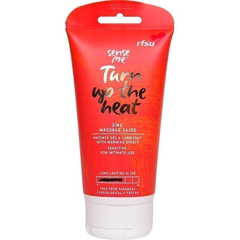 RFSU Sense Me 3in1 Turn Up The Heat Massage Glide 150ml