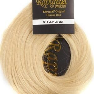 Rapunzel #613 Vaalean Blodni Clip On-set Hair Extensions