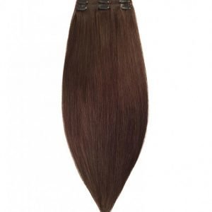 Rapunzel Of Sweden 50 Cm Clip-On Set Original 3 Pieces Hiustenpidennys Chocolate Brown