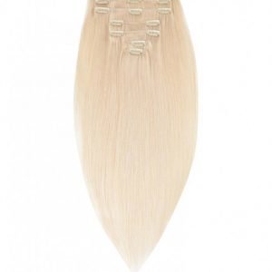 Rapunzel Of Sweden 50 Cm Clip-On Set Original 7 Pieces Hiustenpidennys Light Blond