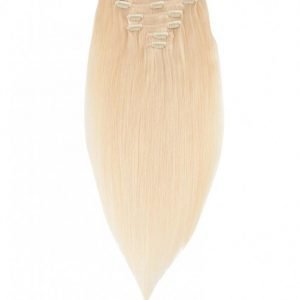 Rapunzel Of Sweden 50 Cm Clip-On Set Original 7 Pieces Hiustenpidennys Light Golden Blond