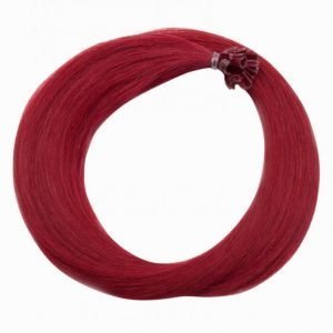 Rapunzel Of Sweden Nail Hair Original Rakt 50cm Hiustenpidennys Red