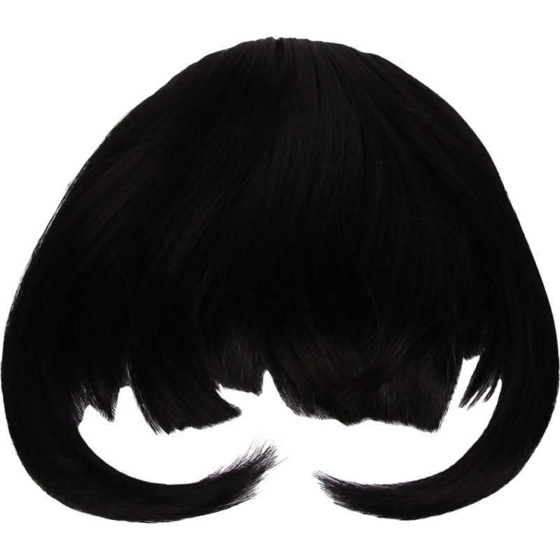 Rapunzel of Sweden Clip In Hair Fringe #1 Intense Black