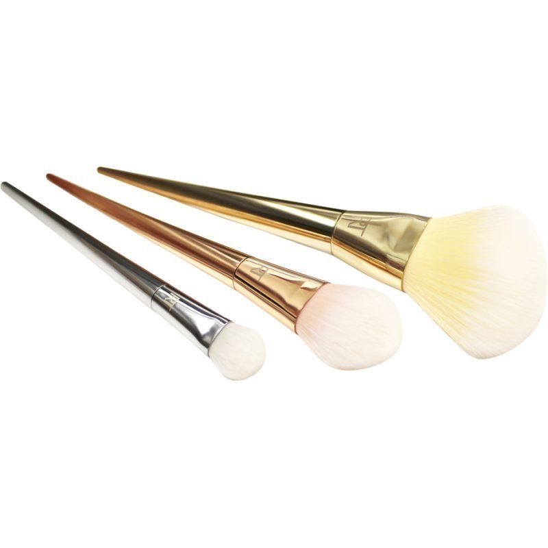 Real Techniques Bold Metals Collection Powder Brush Shadow Brush Blush Brush