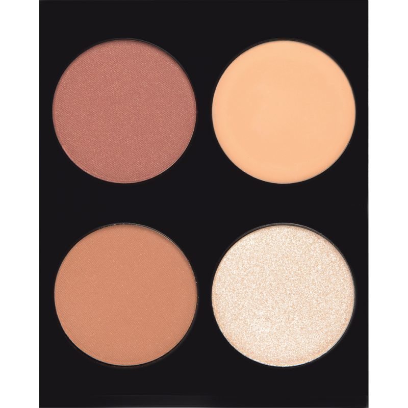 Rebecca Stella Sculpt & Define Highlight & Contour Kit 4 Pcs Multicolor