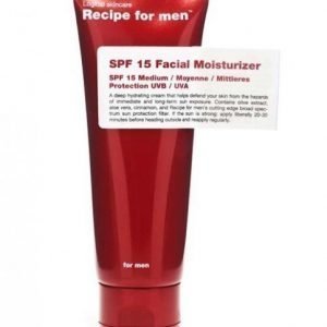 Receipe for men SPF 15 Facial Moisturizer 75 ml