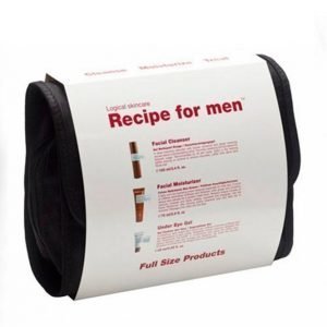 Recipe For Men 3 Way Gift Bag White Kasvojenhoitosetti