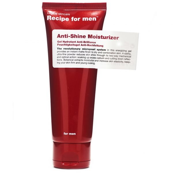 Recipe For Men Anti-Shine Moisturiser 75 Ml