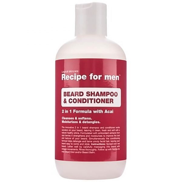Recipe For Men Beard Shampoo And Conditioner 250 Ml