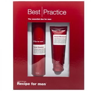 Recipe For Men Best Practice Gift Box Facial Cleanser & Facial Moisturiser